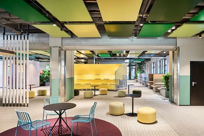 Meeting Zones Breakout Walls Coworking Hub