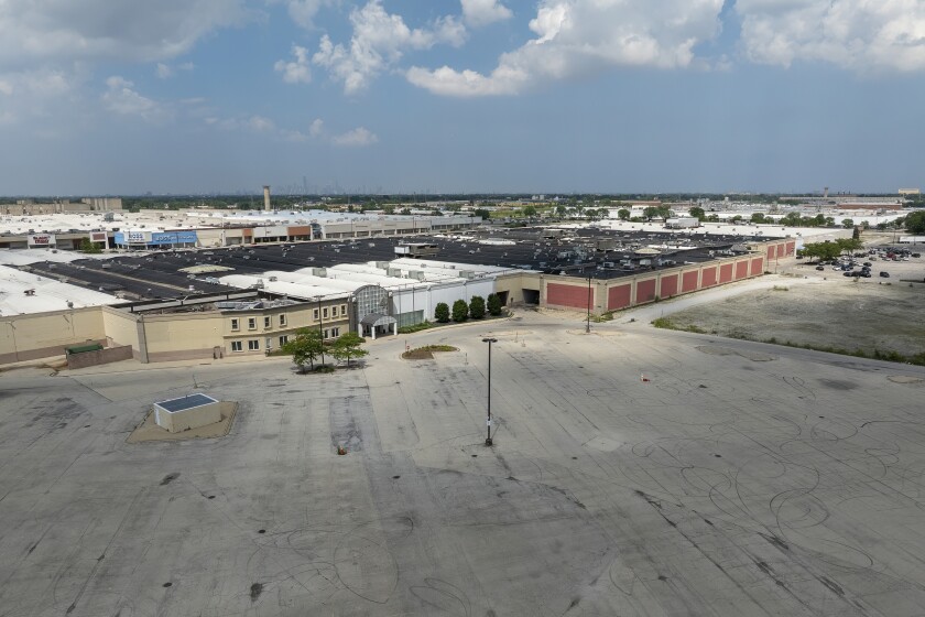 Ford City Mall Aerial View Current Condition